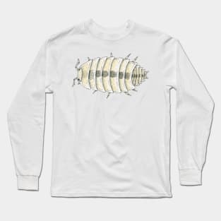 Trichorhina tomentosa "Dwarf White" Isopod Long Sleeve T-Shirt